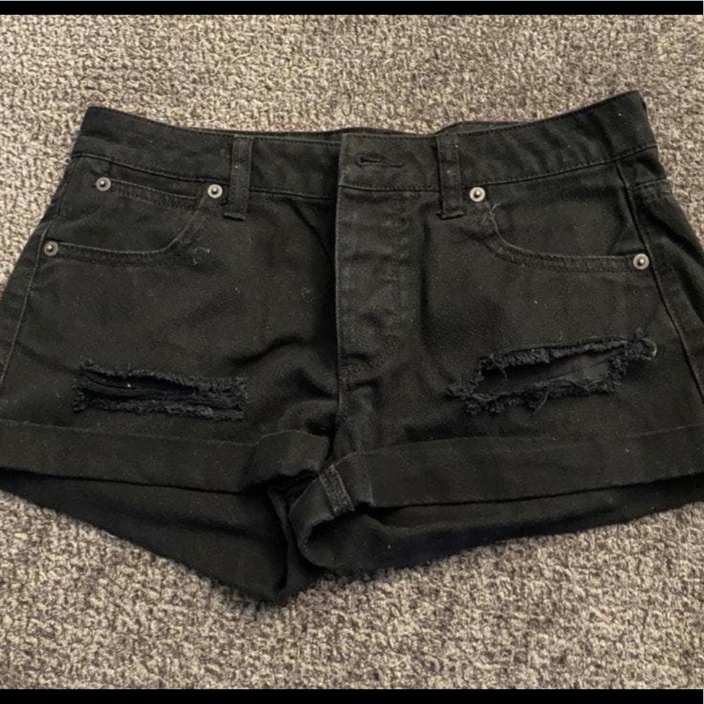 Black shorts